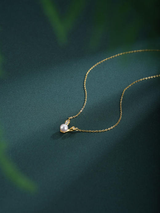 子佩集【垂耳萌兔】银S925珍珠惜王妃套链项链【QJTL003】双色兔子2602 商品图5