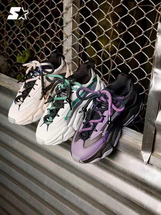 丁STARTER山系岩层老爹鞋男女鞋秋款透气增高鞋子629719-KD 商品图1