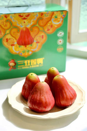 倍儿甜的空运莲雾。 口感清甜可口，水分充足，冬季吃莲雾，完全不用担心皮肤干燥！自信每一天！