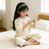 【女童睡衣39/套】儿童春秋夏长袖薄款家居服女孩宝宝时光棉韩版空调服套装聚 商品缩略图6
