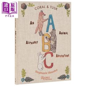 预售 【中商原版】ABC: An Animal Alphabet Adventure 进口艺术 ABC：动物字母冒险 Rizzoli