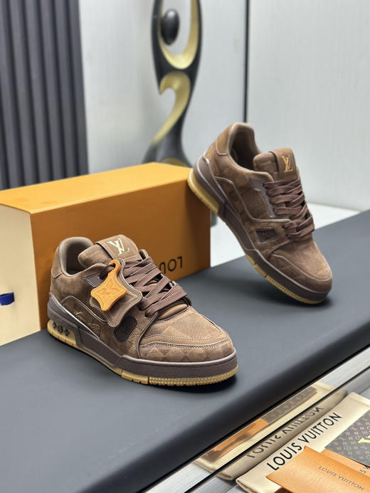 春季特惠💰650 LV 公司级 # 驴牌 Trainer 低帮休闲板鞋 商品图2