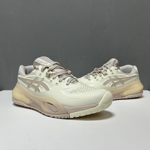 春季特惠💰360 Asics GEL-RESOLUTION X 舒适时尚潮流简约 减震 低帮 网球鞋 商品图3