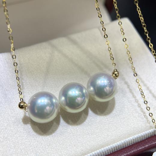 9.5-10mm平衡木akoya项链 商品图3