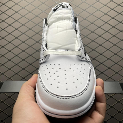 春季特惠💰430 公司级 # Travis Scott x Air Jordan 1 AJ1乔1低帮倒钩 商品图8