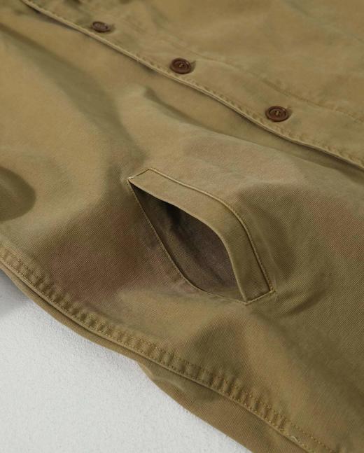 F030444三色齐发灯芯绒领拉链复古舒适工装甲板服外套夹克 商品图13