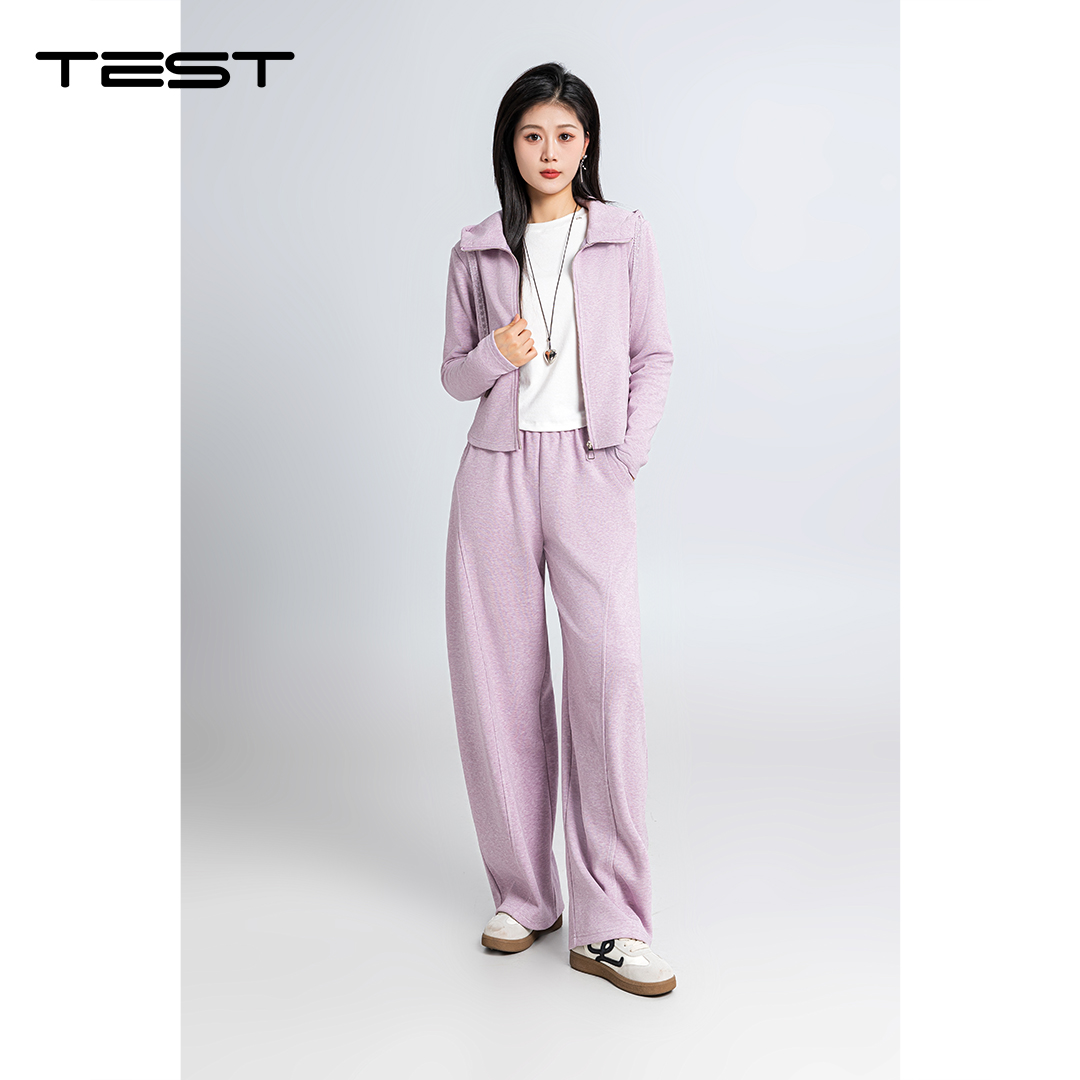 春上新运动休闲套装连帽卫衣两件套4261008