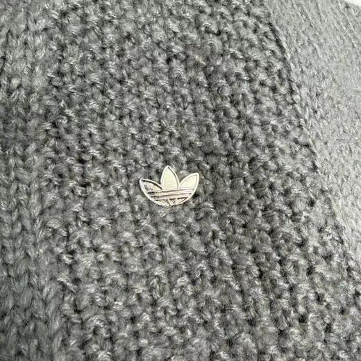 F030426套头连帽针织纽扣帽衫情侣男女同款针织柔软百搭毛衣 商品图11