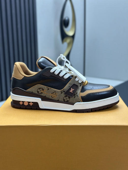 春季特惠💰650 LV 公司级 # 驴牌 Trainer 低帮休闲板鞋 商品图8