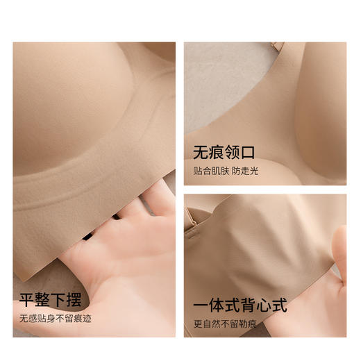 【超隐形超薄！宽/细可选 果冻条隐形粉底液内衣2.0】轻薄立体杯 塑形聚拢提拉无痕 宽肩带/细肩带可选 商品图4