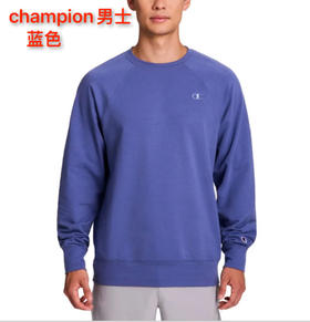 到手价199元 champion男士袖口logo圆领卫衣 休闲运动卫衣 美国代购，无中文标签，介意慎拍
