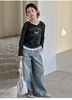 【西蒙日记休闲时尚女童牛仔裤】颜值、舒适、显瘦一步到位，承包宝贝整个春天的亮眼造型✨✅颜值出圈，风格百变，三款可选，自带吸睛属性 商品缩略图6