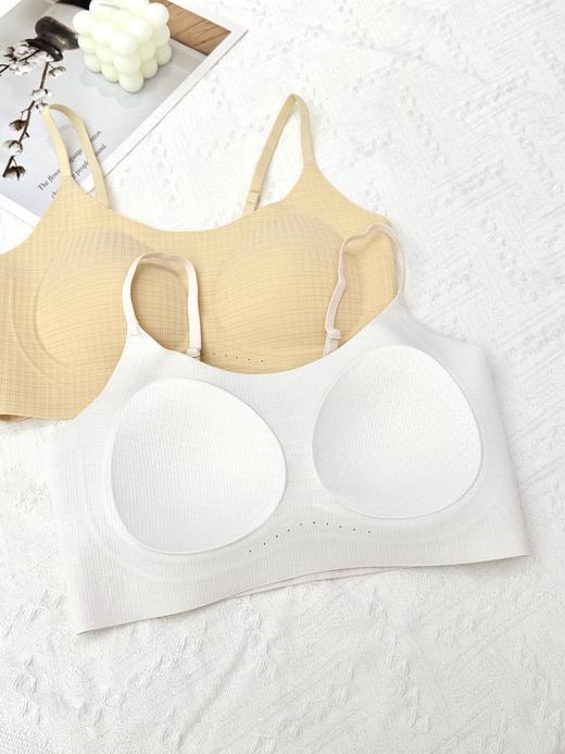 ❤️【草本初色少女10A抗菌细肩带内衣】2件💰79❗️专为发育期少女体态研发，提拉定型、改善含胸驼背 穿校服、🌟白 T 完全隐形不显胸，告别青春期小尴尬～ 商品图6