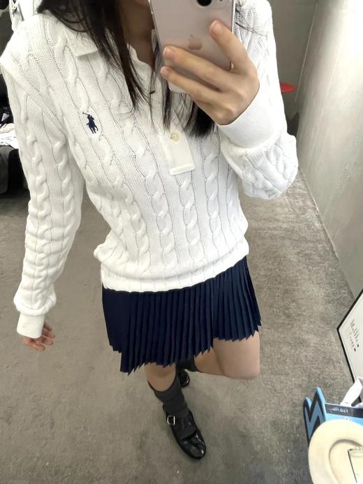 【高品质私服】【RL修身版绞花编织POLO衫】经典版型，优雅演绎，严选高品质纯棉材质G1171-CC【无标出货 介意慎拍】 商品图3