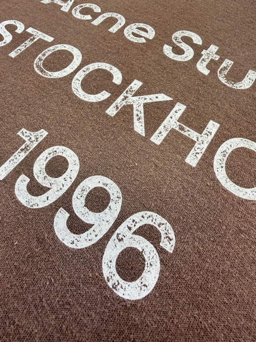 男款做旧印花短袖T恤zo001 商品图2