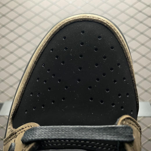 春季特惠💰430 公司级 # Travis Scott x Air Jordan 1 AJ1乔1低帮倒钩 商品图6