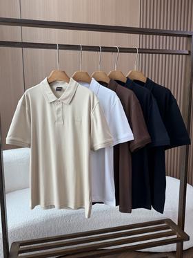 2026ss新款刺绣logo翻领款polo男士商务短袖上衣