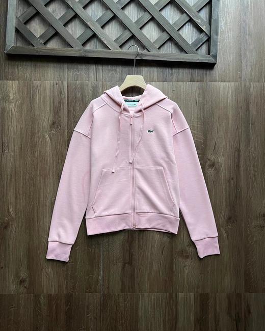 F030469女装新款柔软时尚舒适连帽衫小短款设计拉链卫衣外套 商品图9