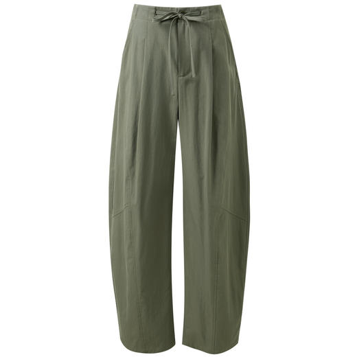 【莱赛尔】三彩独醒2026春季新款休闲裤收腰垂感宽松阔腿裤长裤F 商品图4