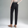 加绒加厚休闲老爹哈伦裤女大码胖mm高腰显瘦裤子新款锥形萝卜裤冬 商品缩略图4
