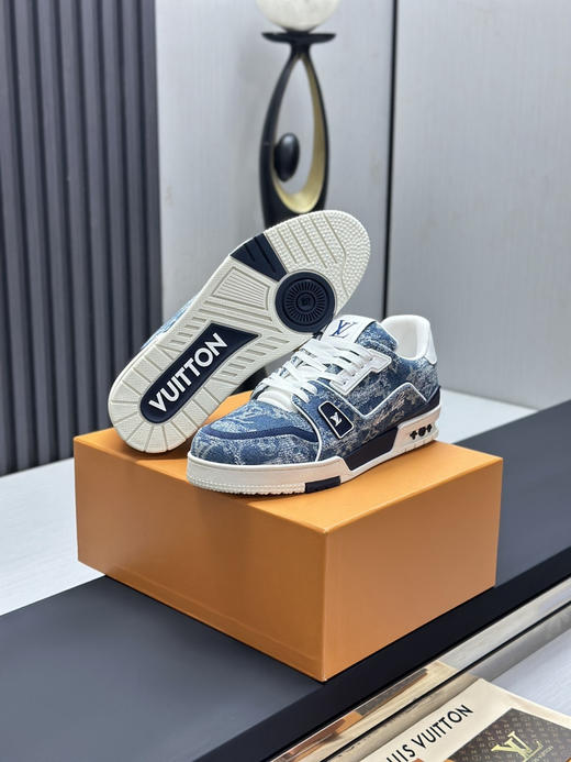 春季特惠💰650 LV 公司级 # 驴牌 Trainer 低帮休闲板鞋 商品图5