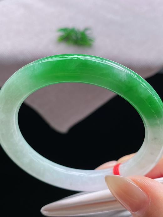 54圆条翡翠手镯 商品图0