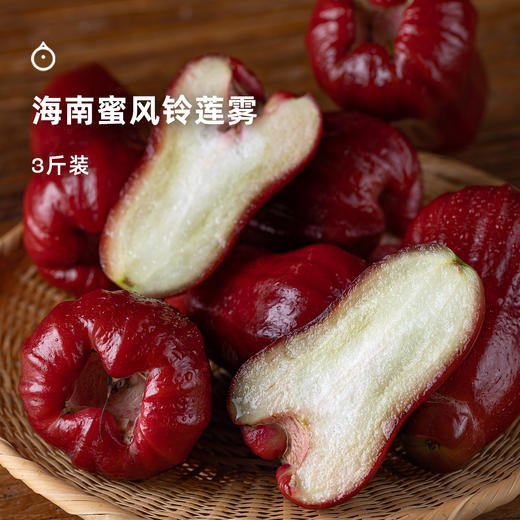 企鹅市集|海南三亚 蜜风铃莲雾 清甜爽脆多汁 生态种植 人工精选采摘 商品图0