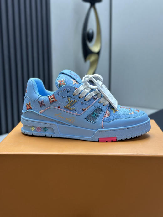 春季特惠💰650 LV 公司级 # 驴牌 Trainer 低帮休闲板鞋 商品图8