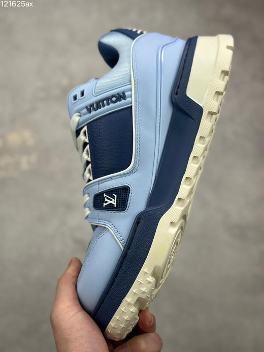 春季特惠💰650 LV 公司级 # 驴牌 Trainer Maxi 胖丁低帮休闲板鞋 商品图6