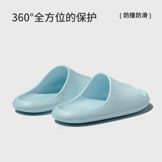 朴西大豌豆情侣拖鞋女士春夏新款浴室洗澡防滑居家室内软底凉拖鞋★ 商品图3