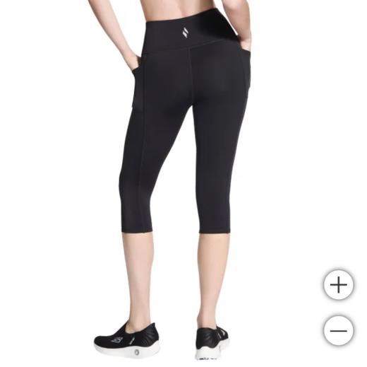 到手价169元 skechers斯凯奇女士高七分运动裤 美国代购，无中文标签，介意慎拍 商品图5