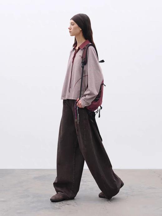 半圆/C68370105/休闲纯棉t恤 商品图2