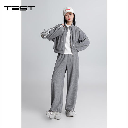 春上新个性立领卫衣套装时尚显瘦休闲两件套4261007 商品图1