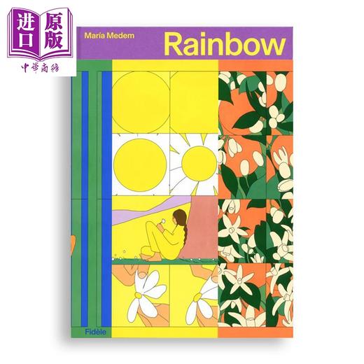 预售 【中商原版】【法文版】法漫 彩虹 Maria Medem绘图 Riso 印刷 无字漫画 RAINBOW 法文原版 MARIA MEDEM 绘本 商品图4
