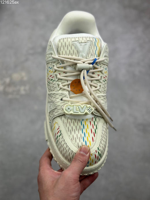 春季特惠💰650 LV 公司级 # 驴牌 Trainer Maxi 胖丁低帮休闲板鞋 商品图1