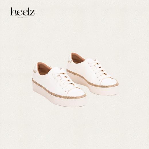 heelz设计师鞋履 |麦穗牛皮厚底运动休闲鞋 4公分 商品图2