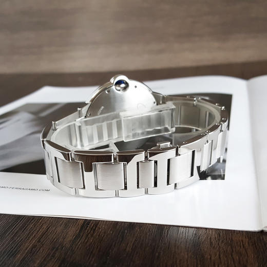 【95新】CARTIER 卡地亚WSBB0049自动机械机芯日期显示42MM（男款）蓝气球系列精钢150226NJT13 商品图6