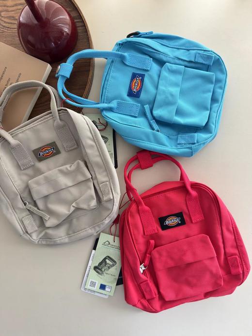 F030489红蓝绿三色都超正迷你小书包挂件斜挎包 商品图0
