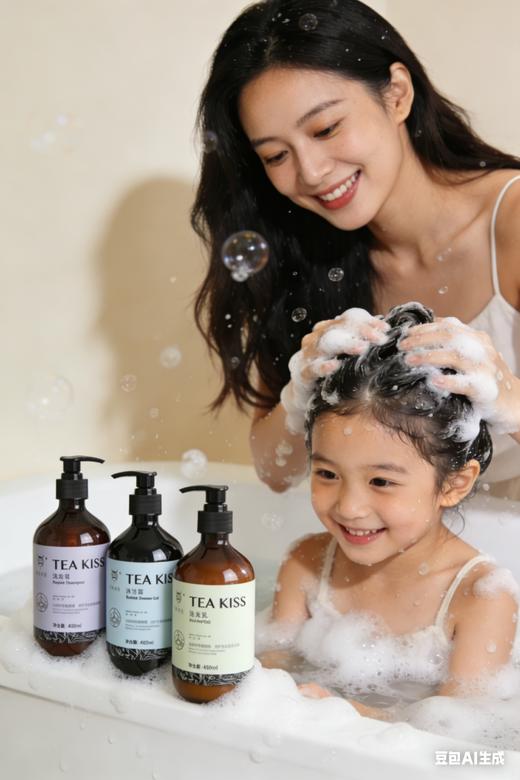 【亲亲茶觉】480ml山茶洗护三件套 商品图1