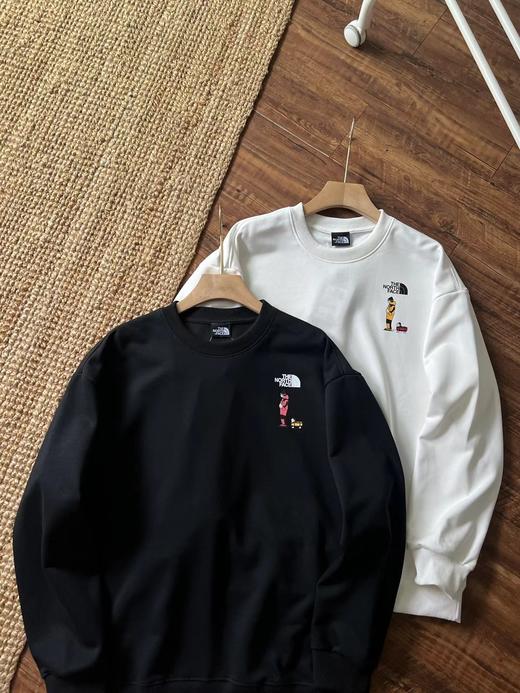 F030427男女同款针织时尚舒适百搭宽松通勤简约透气卫衣 商品图4