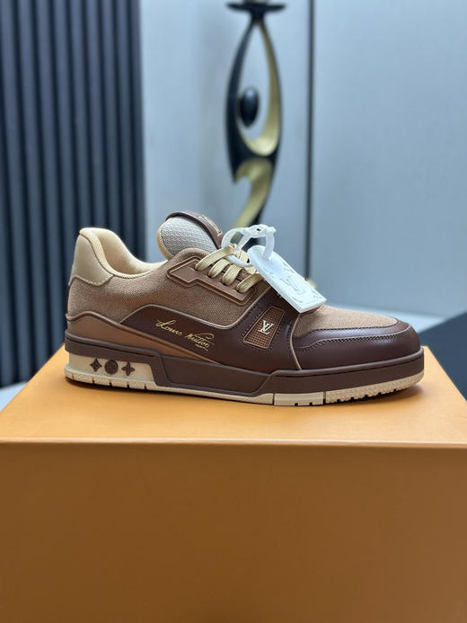 春季特惠💰650 LV 公司级 # 驴牌 Trainer 低帮休闲板鞋 商品图8