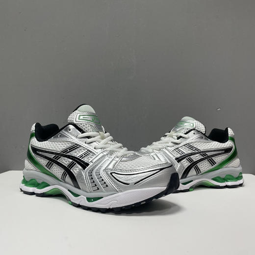 春季特惠💰360 Asics Gel-Kayano 14 缓震保护 运动 网布皮革 低帮跑步鞋 男女同款 商品图3