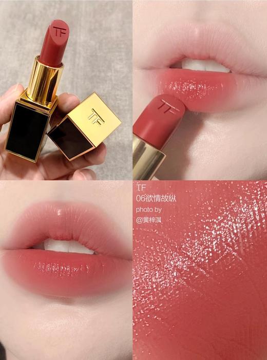 【限时特惠】TOM FORD汤姆福特TF黑管口红烈焰幻魅黑金黑管唇膏3g#06 #15 #16 #80 #100 商品图4