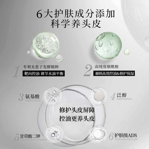 【强控屑】滋源1%二硫化硒去屑止痒无硅油蓝极光洗发水215g（热卖金榜） 商品图5