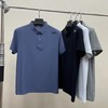 F030461夏季新款日常通勤男士冰丝无痕透气速干商务休闲polo衫短袖 商品缩略图3