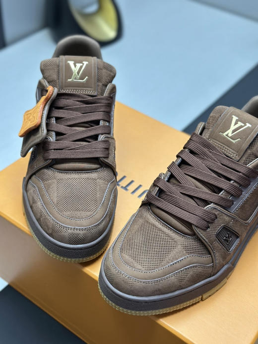 春季特惠💰650 LV 公司级 # 驴牌 Trainer 低帮休闲板鞋 商品图4