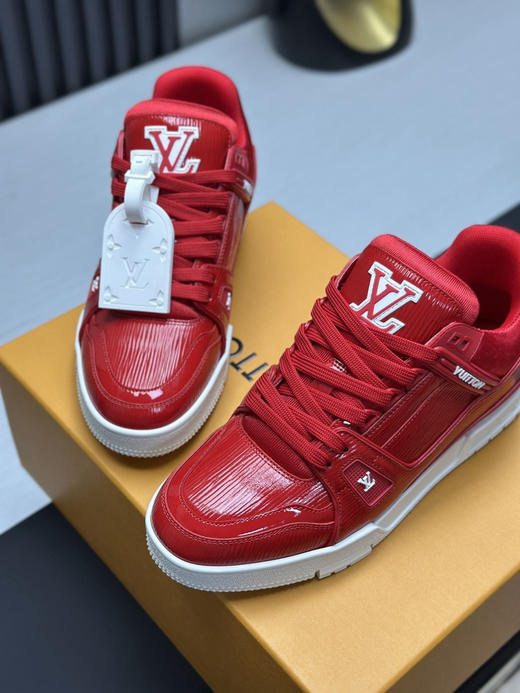 春季特惠💰650 LV 公司级 # 驴牌 Trainer 低帮休闲板鞋 商品图4
