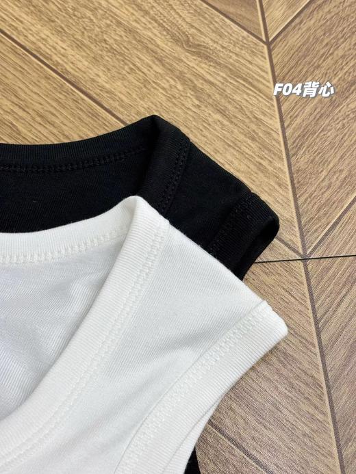 F030446春季新款一包两件胸垫一体式可盐可甜百搭舒适女士免穿内衣无袖背心 商品图2