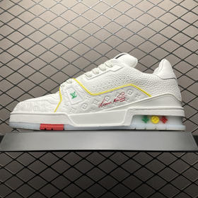 春季特惠💰720 LV 纯原版本 # 驴家 Trainer 低帮休闲板鞋