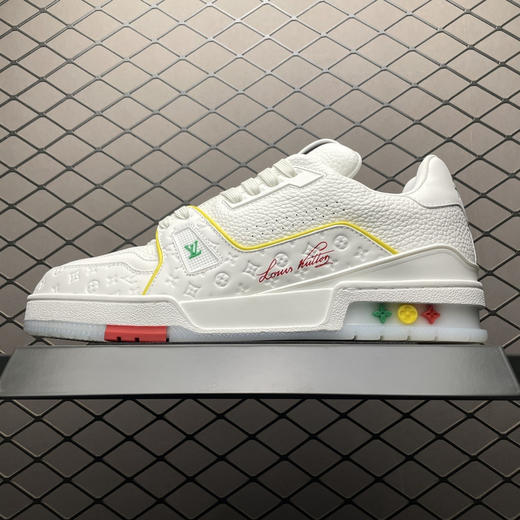 春季特惠💰720 LV 纯原版本 # 驴家 Trainer 低帮休闲板鞋 商品图0